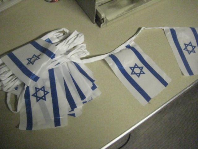 Israel Flag String