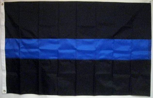 Thin Blue Line Flag