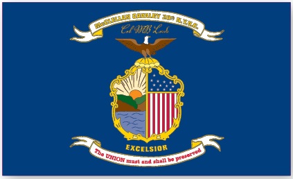 20th New York Regimental Flag