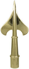 Brass Army Spear