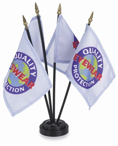 custom desk flags