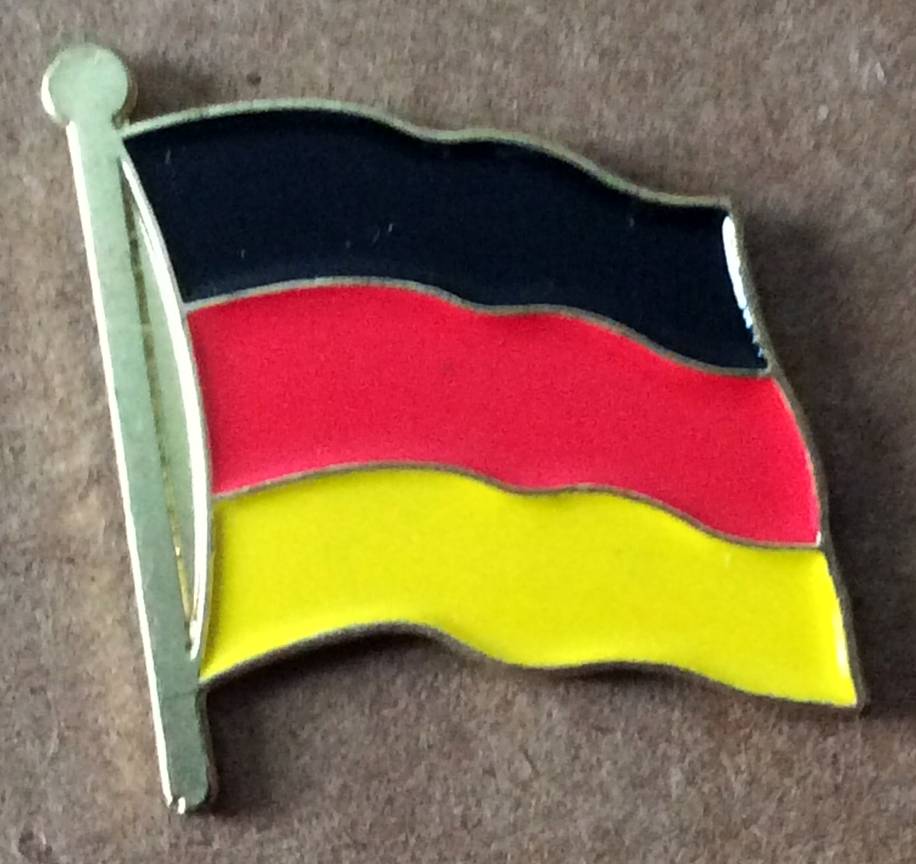 German Flag Pin