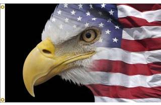 american eagle flag