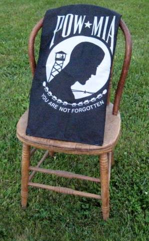 POW Missing Man Chair