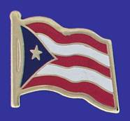 Puerto Rico Flag Pin