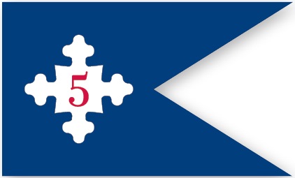 Union 5th Corps Flag